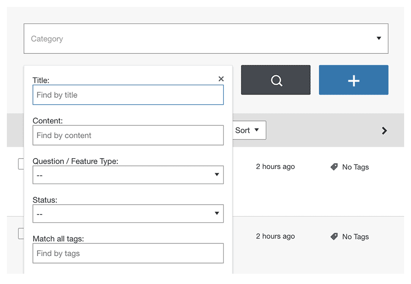 Author API searching improvements